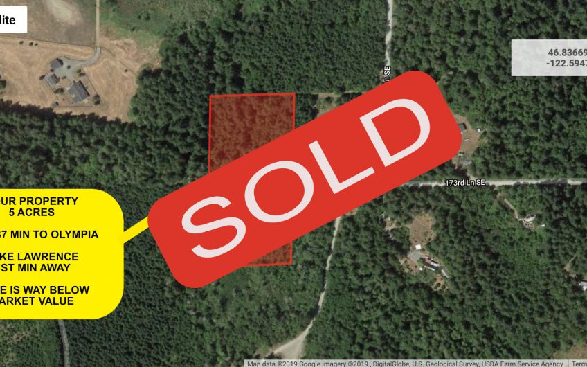 5 ACRES WAY BELOW MARKET VALUE – SIMILAR PROPERTIES SOLD FOR $50k AND MORE