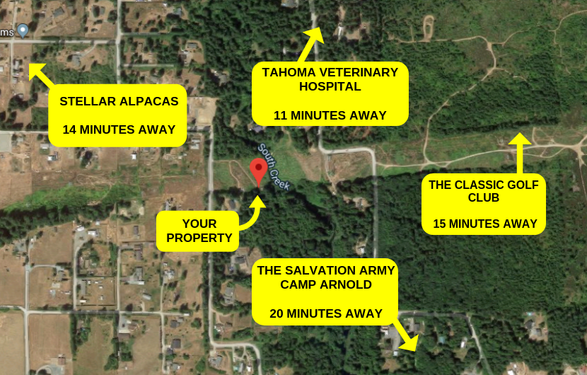 3.69 Acres Pierce County, WA – Way Below Market Value