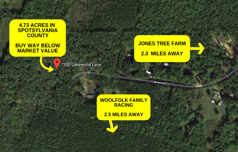 5 ACRES IN SPOTSYLVANIA – WHOLESALE DEAL